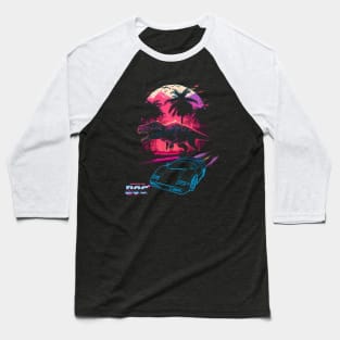 80's T-Rex Baseball T-Shirt